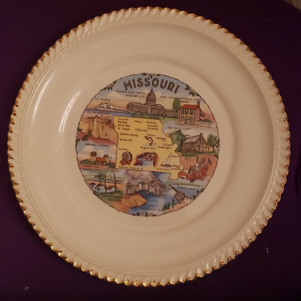 Missouri state plate